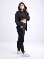 Athletic Fitted Zip-Up Hoodie Jacket with Pockets - Ultimate Comfort and Style - Image 6