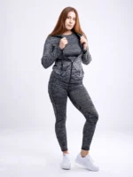 Athletic Fitted Zip-Up Hoodie Jacket with Pockets - Ultimate Comfort and Style - Image 16