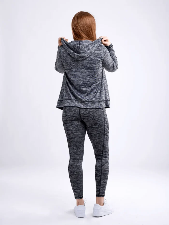 Athletic Fitted Zip-Up Hoodie Jacket with Pockets - Ultimate Comfort and Style - Image 19