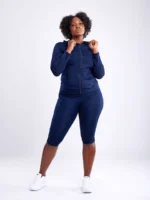 Athletic Fitted Zip-Up Hoodie Jacket with Pockets - Ultimate Comfort and Style - Image 20