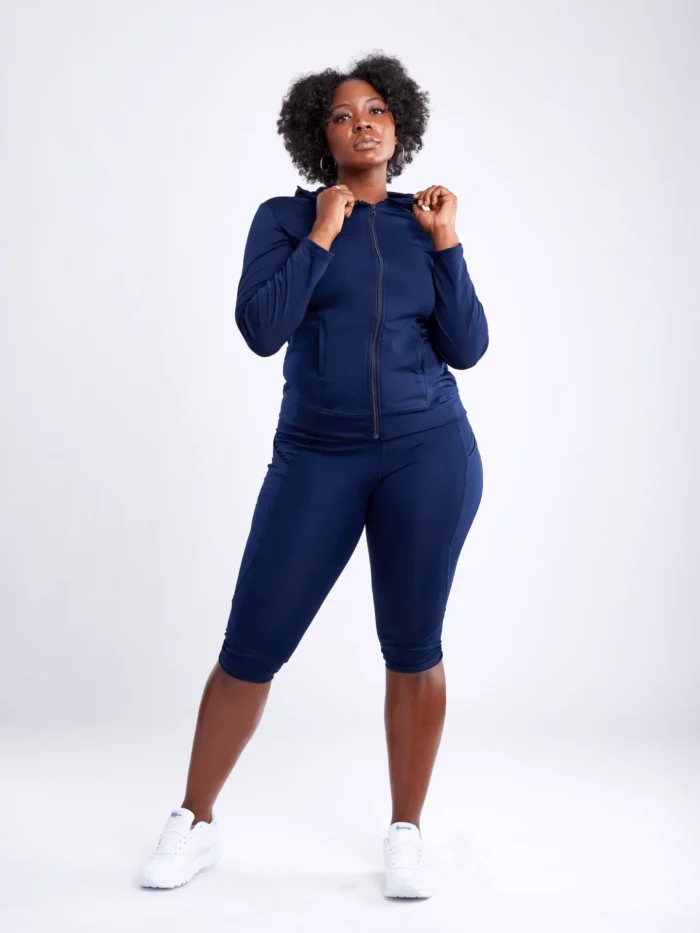Athletic Fitted Zip-Up Hoodie Jacket with Pockets - Ultimate Comfort and Style - Image 20