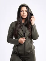 Athletic Fitted Zip-Up Hoodie Jacket with Pockets - Ultimate Comfort and Style - Image 27