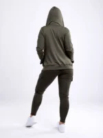 Athletic Fitted Zip-Up Hoodie Jacket with Pockets - Ultimate Comfort and Style - Image 28