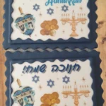 Handmade Hanukkah Polymer Clay Magnets Unique Holiday Gift from Israel