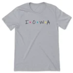 Iowa Friends Tee - Stylish Unisex State Pride Shirt