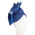 Exquisite Royal Blue Pillbox Fascinator - Fillies Collection | Perfect for Melbourne Cup & Racing Events
