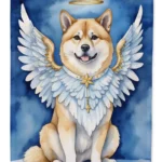 Akita My Angel Garden Flag - Double-Sided Polyester, Weatherproof Outdoor Decor, Made in the USA | Caroline's Treasures