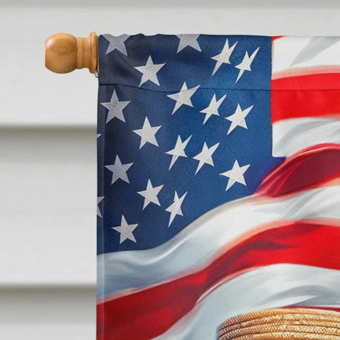 All American Dandie Dinmont Terrier House Flag - Double-Sided, Heavy Duty Polyester, 28 x 40 in | Durable & Vibrant - Image 3