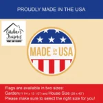 All American Dandie Dinmont Terrier House Flag - Double-Sided, Heavy Duty Polyester, 28 x 40 in | Durable & Vibrant - Image 5