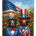 All American Labrador Retriever Garden Flag Durable & Weatherproof Outdoor Decor