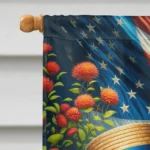 All American Pekingese House Flag Vibrant, Dual-Sided Print, Heavy Duty Polyester, 28 x 40 inches - Image 3