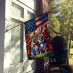 All American Pug House Flag - Vibrant, Double-Sided Decorative Flag for Pug Lovers - Image 2