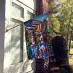 All American Welsh Springer Spaniel House Flag - Durable Dual-Sided Polyester, 28x40 Inches - Image 2