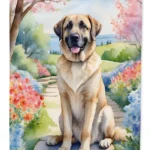 Anatolian Shepherd Spring Garden Flag - Double-Sided, Weather-Resistant, USA Made | Perfect for Gardens & Patios