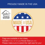 American Water Spaniel Valentine Garden Flag - Durable Outdoor Decor - Made in USA - Image 4