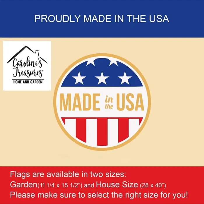 American Water Spaniel Valentine Garden Flag - Durable Outdoor Decor - Made in USA - Image 4
