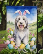 Bearded Collie Easter Egg Hunt Garden Flag - Celebrate Easter in Style - Image 3