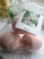 Luxurious Jasmine Bath Bombs Gift Set - 14 Handmade Fizzies with Shea & Cocoa Butter, Perfect for Dry Skin - Image 2