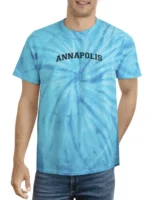 Annapolis Tie Dye Tee by SmartPrintsInk - 100% Cotton, Vibrant & Comfortable - Image 3