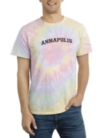 Annapolis Tie Dye Tee by SmartPrintsInk - 100% Cotton, Vibrant & Comfortable - Image 7