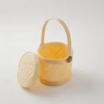 Mini Bamboo Basket - Eco-Friendly Handwoven Basket for Picnics & Storage