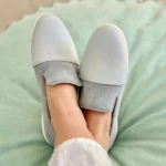 Grey House Loafers - Cozy and Stylish House Shoes for Ultimate Comfort