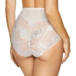 High Waist Lace Brief Panty Gorteks Moon - Seductive Women's Lingerie | Comfort & Elegance