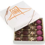 Assorted Chocolate Gift Box - (16 count) | Dairy Free, Kosher | Premium Handcrafted Chocolates