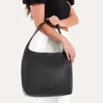 Hobo Bag - Genuine Pebble Leather, Versatile Design, Perfect for Everyday Use