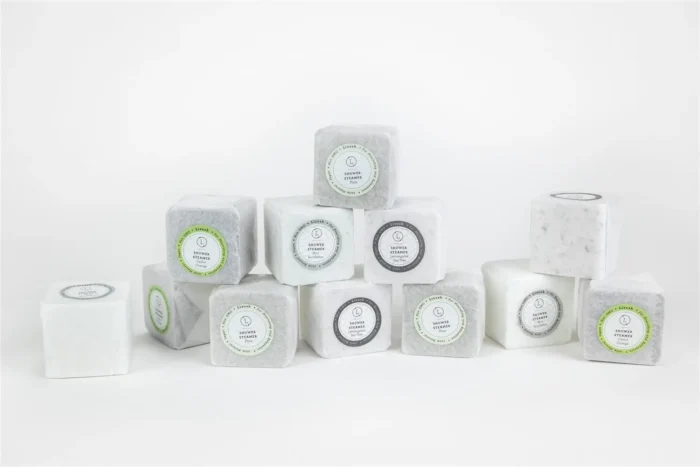 Earthy Shower Steamer Gift Box - Set of 5 Aromatic Steamers for Relaxing Spa Experience - Image 1