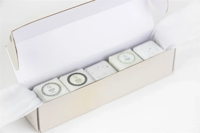 Earthy Shower Steamer Gift Box - Set of 5 Aromatic Steamers for Relaxing Spa Experience - Image 4