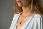 Multicolour Intertwined Pendant | Unique Baltic Amber & Sterling Silver Jewelry - Image 6