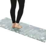 Grateful Thankful Bless Anti-Fatigue Memory Foam Kitchen Mat - Alleviate Tension and Enhance Comfort
