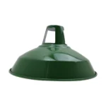 Modern Green Lampshade - Industrial Retro Style Metal Pendant Light for Contemporary Decor - Image 4