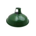 Modern Green Lampshade - Industrial Retro Style Metal Pendant Light for Contemporary Decor - Image 5