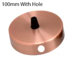 Elegant Copper 100mm Ceiling Rose - Enhance Your Interior with Decorative Lighting Fitting - Image 2