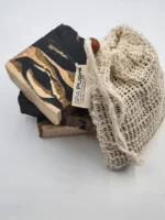 Coffee Shop Goat Milk Soap with Natural Cotton Bag - Hydrating, Exfoliating & Eco-Friendly - Image 4