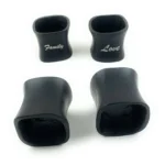 Elegant Christmas Napkin Rings Set of 4 | Handmade Matte Finish | Perfect for Holiday & Wedding Table Decor - Image 5