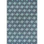 Baja Area Rug, Blue, 5'3" X 7'6" - Indoor/Outdoor All-Weather Rug | Elegant and Durable