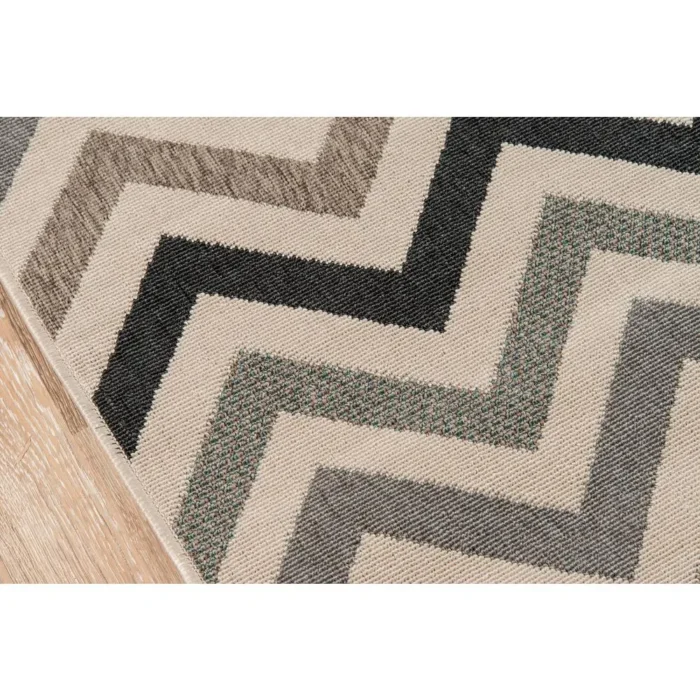 Baja Area Rug, Sage, 6'7" X 9'6" - Indoor/Outdoor All-Weather Rug | Add Elegant Style To Your Outdoor Living Space - Image 3