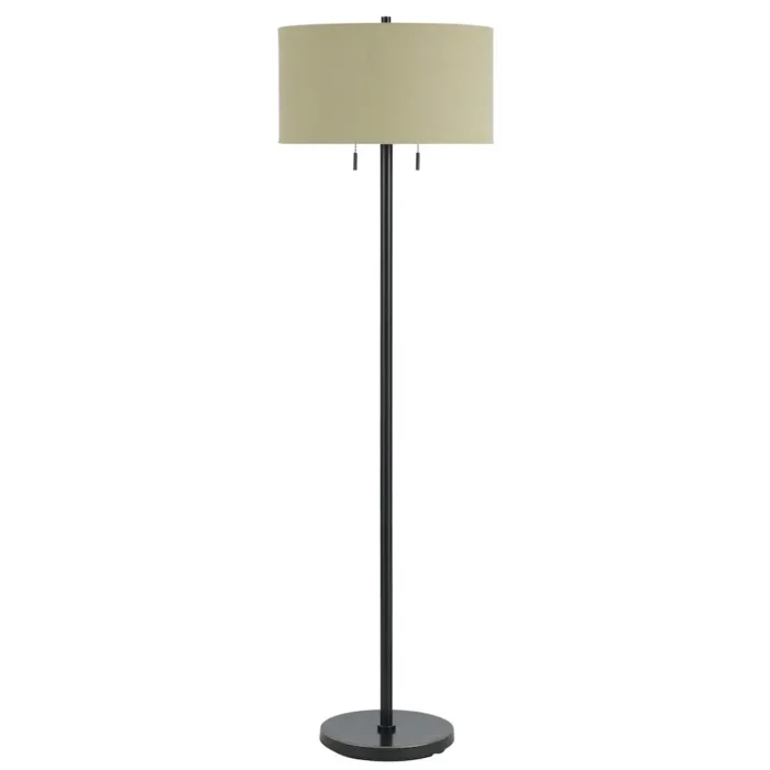 60W X 2 Calais Metal Floor Lamp - Modern & Elegant Lighting Solution - Image 1