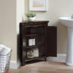 Lydia Corner Cabinet Espresso - Space-Saving and Functional Furniture for Your Home - Image 5