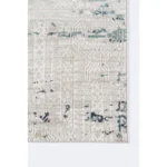 Elegant and Durable Traditional Rectangle Area Rug, Silver, 8'11" X 12'6" - Perfect for Any Room - Image 3