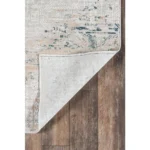 Elegant and Durable Traditional Rectangle Area Rug, Silver, 8'11" X 12'6" - Perfect for Any Room - Image 5