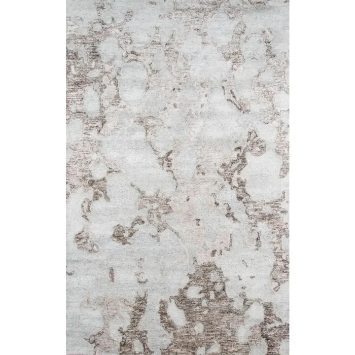 Millennia Area Rug, Grey, 3'6" X 5'6" - Modern Design with Vibrant Colors - Image 1
