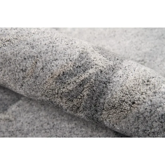 Millennia Area Rug, Silver, 5' X 8' - Vibrant Colors, Abstract Patterns, Hand-Tufted Luxury - Image 4
