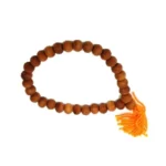 Sandalwood Bracelet with Tassels - Handcrafted Boho Jewelry | Natural Aromatic Beads