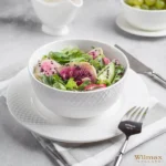 White Bowl 5.5" | 14 Cm 20 Fl Oz | 600 Ml - High-Quality Porcelain, Dishwasher & Microwave Safe - Image 3