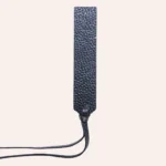 Elegant Simple Bookmark - Genuine Pebble Leather, 5" L x 1" W | Luxurious & Durable
