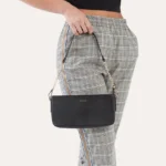 Ritzy Two In One - Genuine Saffiano Leather Crossbody and Clutch Bag | Versatile & Stylish